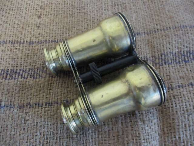 Antique Brass Binocular  (Military???)            Early 1900's
