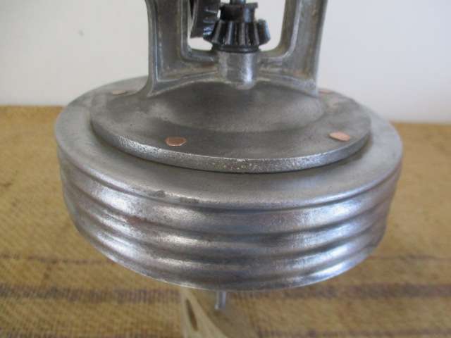 Very Old Vintage Butter Churn Head For Larger Bowls