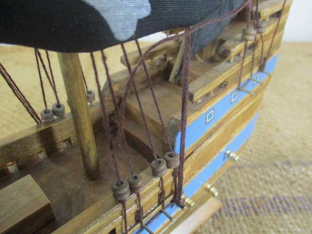 Santa Maria Caribbean Wooden Model Pirate Ship