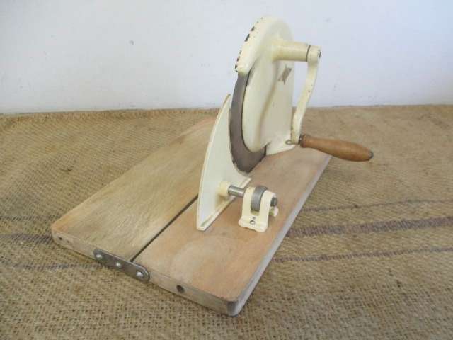 Lovely Vintage Columbus Messer Langgewellt Bread Cutter/Meat Slicer
