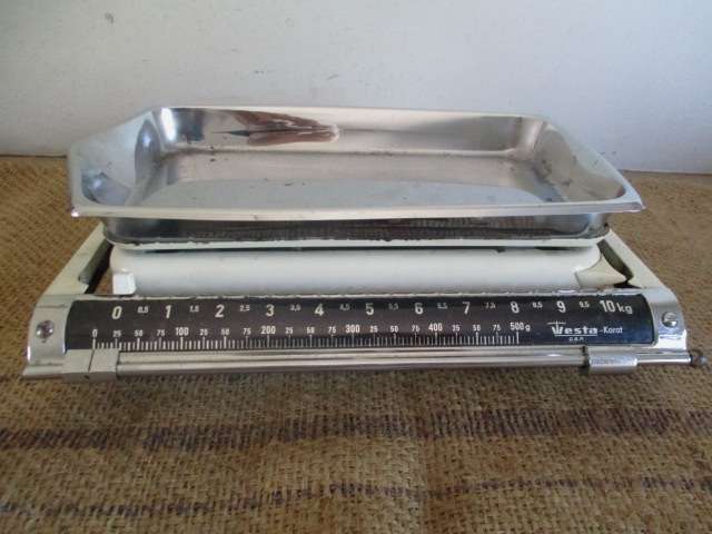 Nice Vintage Westa - Karat 10Kg Kitchen Balancing Scale           Made In West Germany