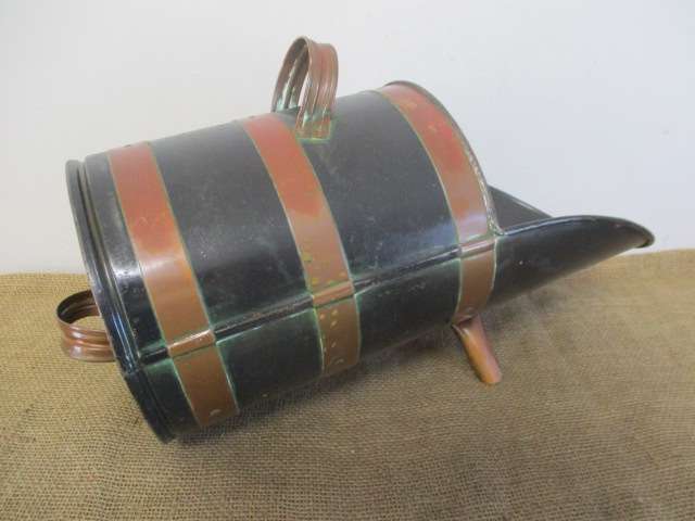 Splended Old Fireplace Metal Coal Scuttle