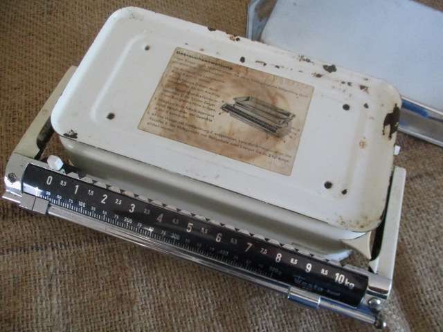 Nice Vintage Westa - Karat 10Kg Kitchen Balancing Scale           Made In West Germany