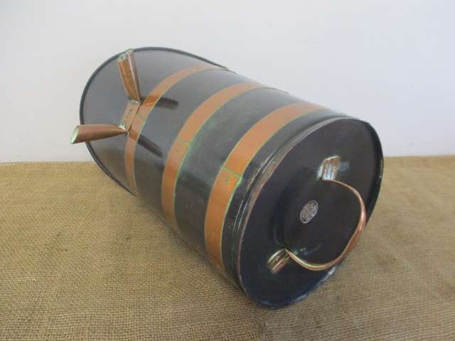 Splended Old Fireplace Metal Coal Scuttle