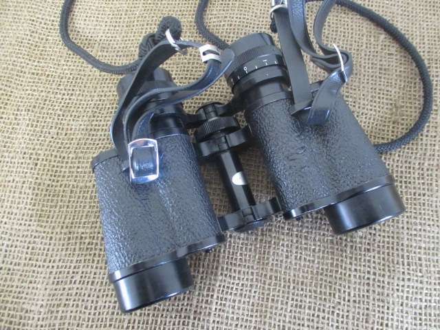 Nice Vintage Super Zenith 8 X 30 Field 7.5' Binocular With Lens Covers