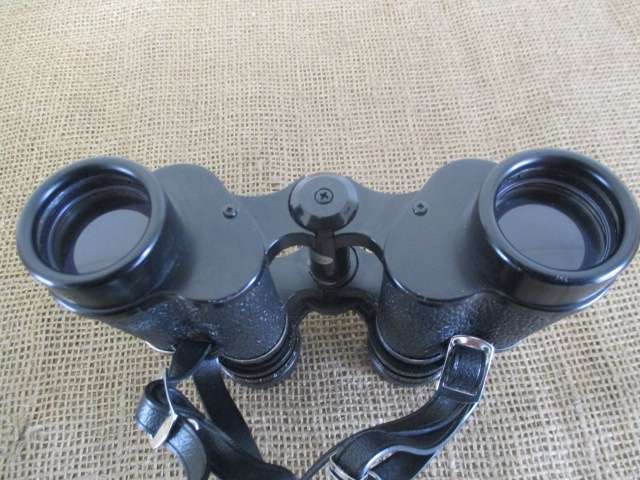 Nice Vintage Super Zenith 8 X 30 Field 7.5' Binocular With Lens Covers
