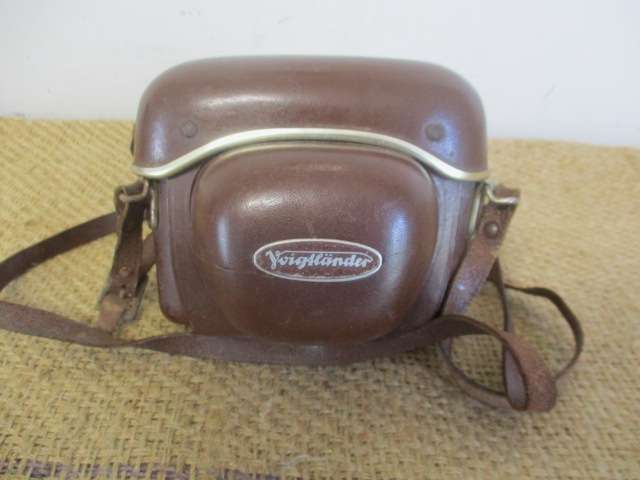 Pretty Vintage Voigtlander Vito Automatic 35mm Camera In Original Shoulder Case