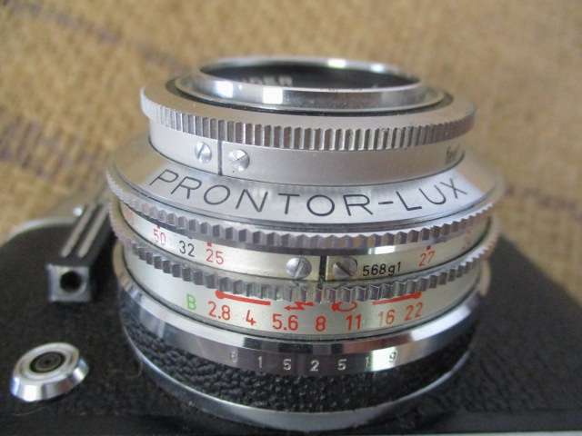 Pretty Vintage Voigtlander Vito Automatic 35mm Camera In Original Shoulder Case