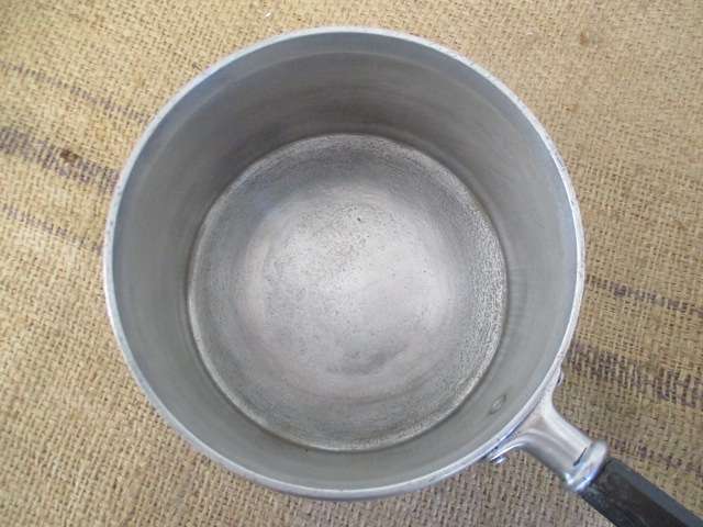 Rare Large Vintage Crown Merton Thick Aluminum Double Boiler    Made In England