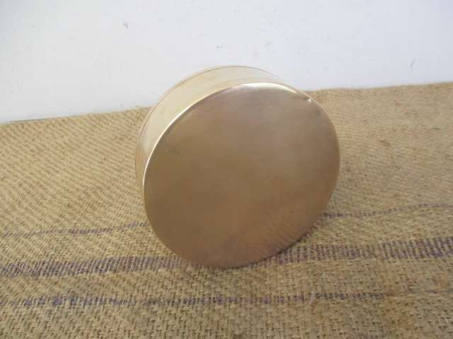 Stunning Rare Vintage Brass Lido Spinning Ashtray           Pat. Pend. U.S.A.