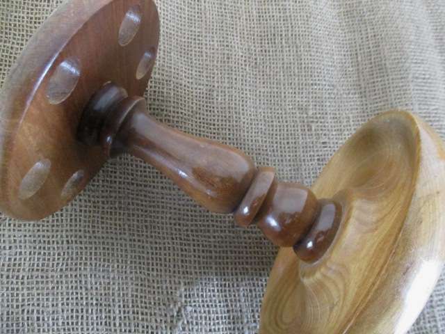 Lovely Vintage Wooden Six Pipe Stand