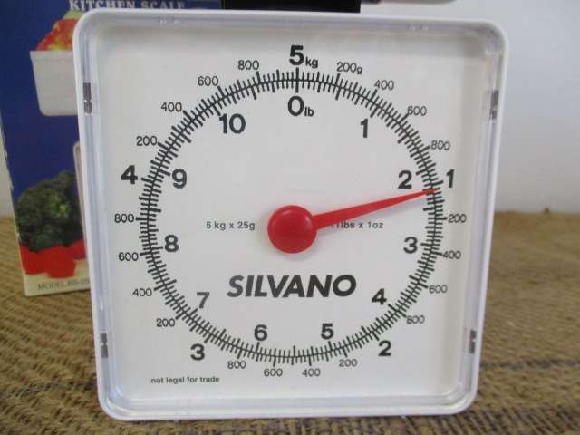 Beautiful Silvano 5kg x 25g Kitchen Scale In Original Packagaing       2001       MIB