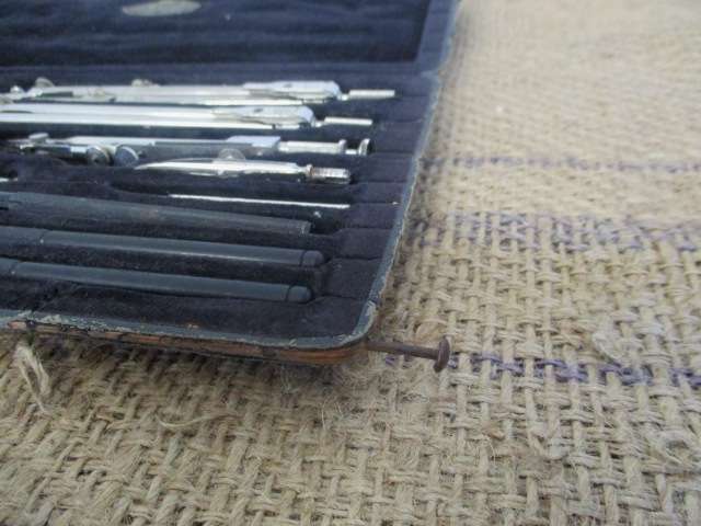 Rare Collectable Antique/Vintage J.S.Staedtler Mars Precision Drafting Set       1800's - 1900's