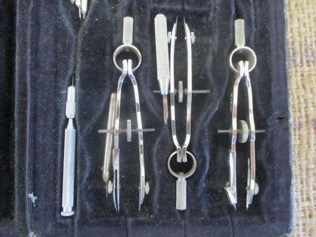 Rare Collectable Antique/Vintage J.S.Staedtler Mars Precision Drafting Set       1800's - 1900's
