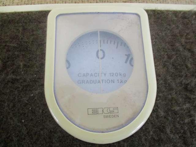 Lovely Vintage EKS Bathroom Scale                Sweden