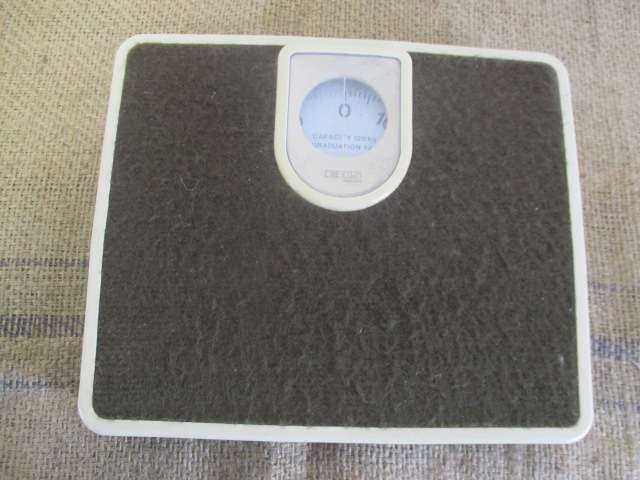 Lovely Vintage EKS Bathroom Scale                Sweden
