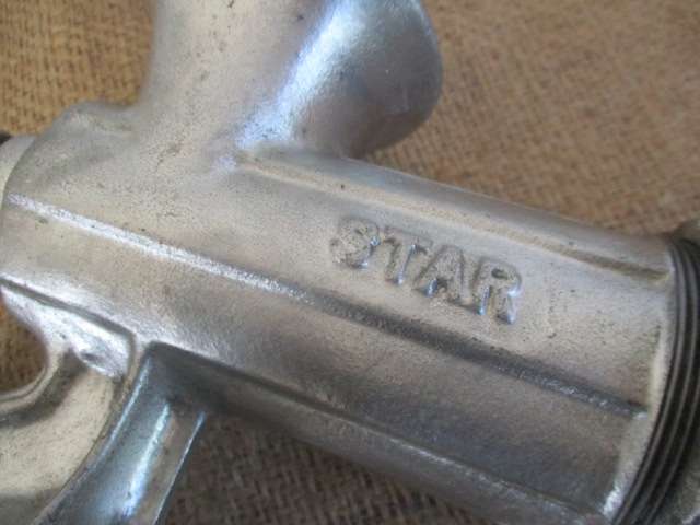 Nice And Hefty Complete Vintage Star No 10 Cast Iron Meat Mincer    China