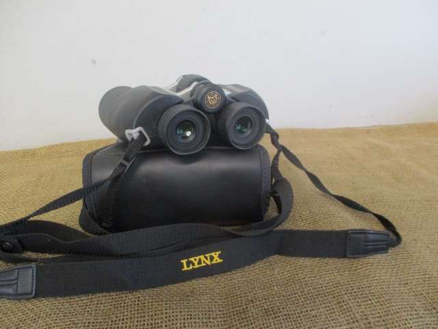 Wonderful Lynx #19-1042 Wide Angle Waterproof Binocular In Original Bag       Japan