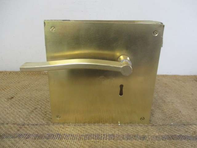Magnificent Vintage Solid Brass Door Handle