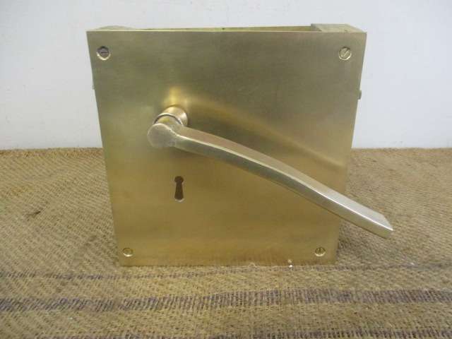 Magnificent Vintage Solid Brass Door Handle