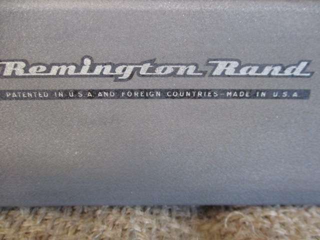 Vintage Remington Rand Typewriter    Patented in U.S.A. And Other Foreign Countries   Made In U.S.A.