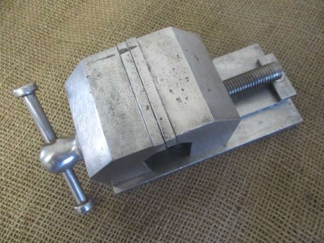 An Extremely Macho Man Machinist Drill Press Vise