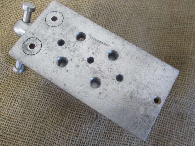 An Extremely Macho Man Machinist Drill Press Vise