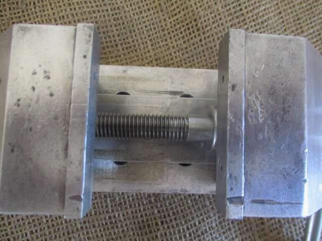 An Extremely Macho Man Machinist Drill Press Vise