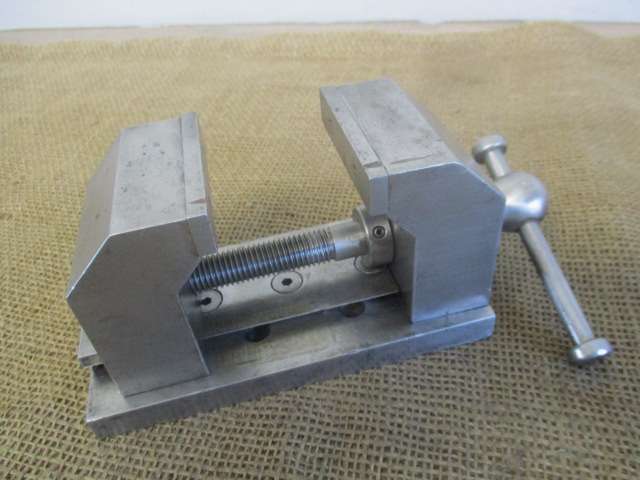 An Extremely Macho Man Machinist Drill Press Vise
