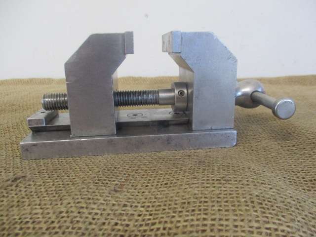 An Extremely Macho Man Machinist Drill Press Vise