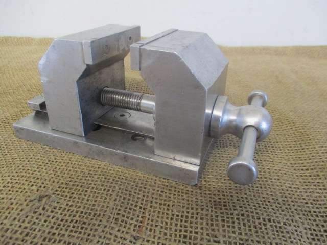 An Extremely Macho Man Machinist Drill Press Vise