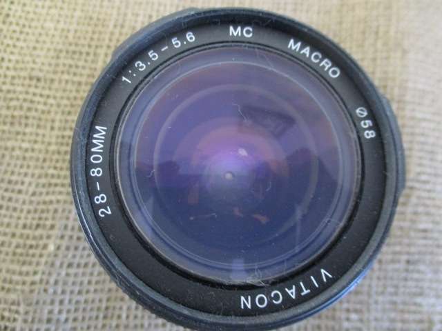 Beautiful Vintage Minolta Dynax 500si SLR 35mm Camera With Extras   1994