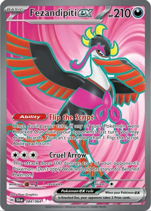 Pokemon: Fezandipiti EX (Ultra Rare)