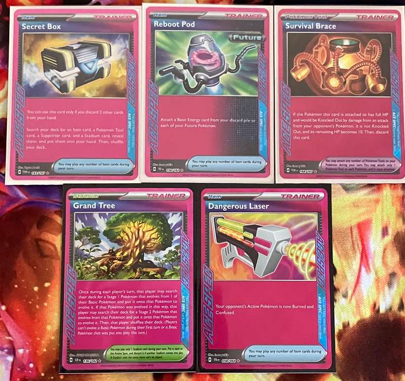 Pokemon: Bundle of 5 ACE SPEC cards sold as one