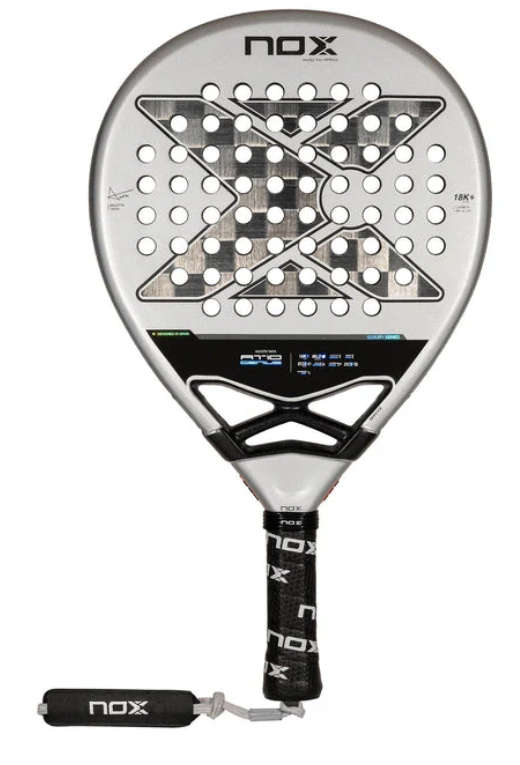 NOX PADEL RACKET AT10 GENIUS 18K 2024 BY AGUSTIN TAPIA