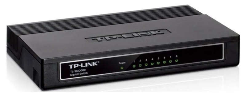 TP-LINK TL-SG1008D 8 PORT GIGABIT DESKTOP SWITCH