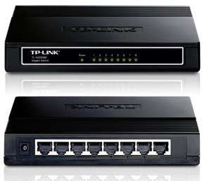 TP-LINK TL-SG1008D 8 PORT GIGABIT DESKTOP SWITCH
