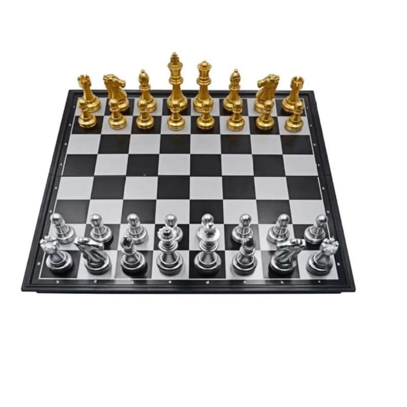 Foldable Magnetic Travel Chess Board Game Set