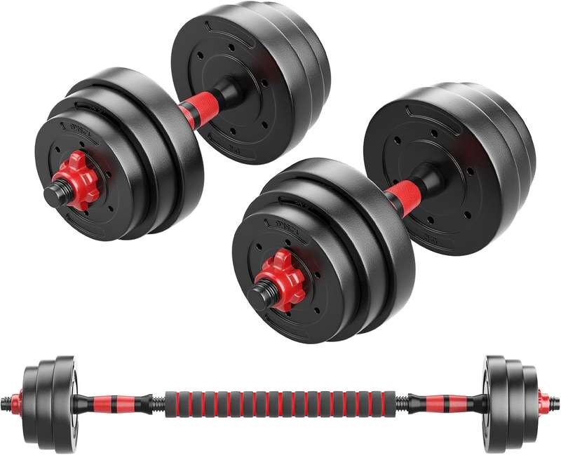 2-IN-1 Dumbbell & Barbell Set -40KG