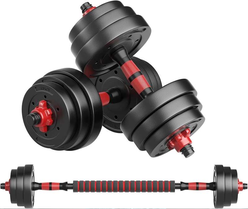 2-IN-1 Dumbbell & Barbell Set -40KG