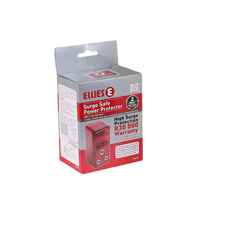 Ellies High Surge Adaptor 1x 5A(Euro), 1x 16A(3 Pin)