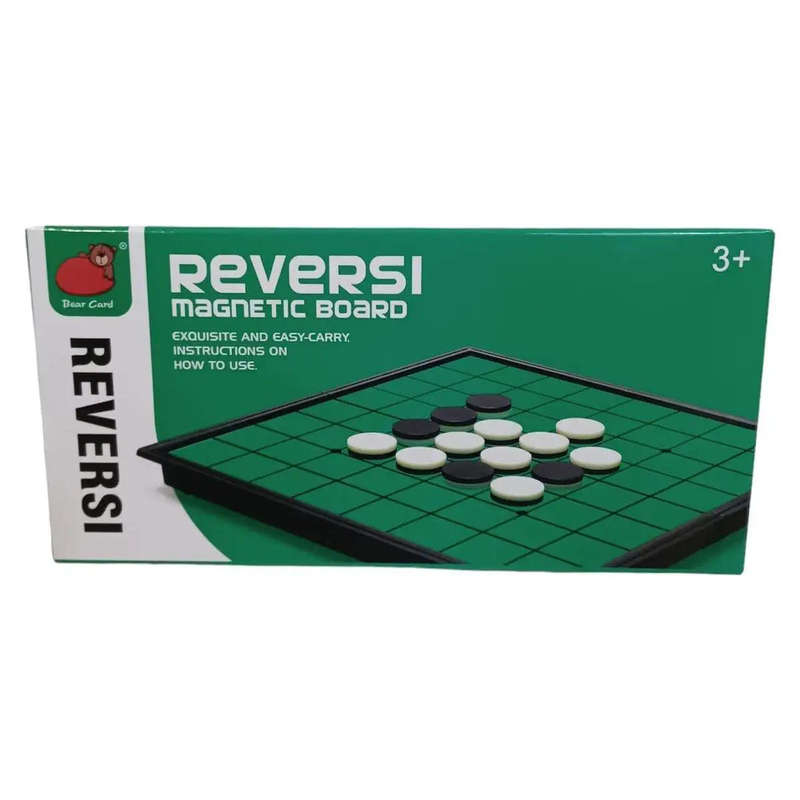 Foldable Magnetic Travel REVERSI Board Game Set