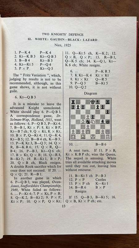 CHESS More Miniature Games Hardcover  January 1953 by J. du Mont