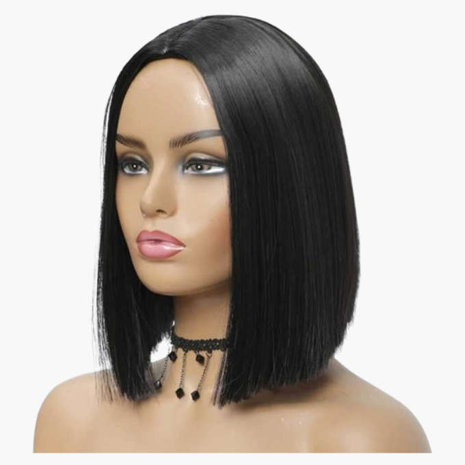 4x4 Straight NC Bob Wig -12Inch-Colour 13A Natural