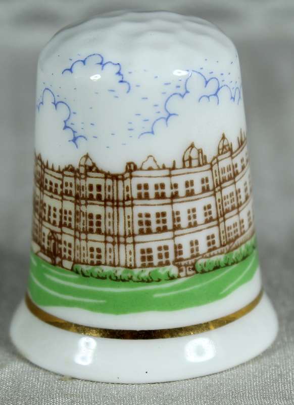 Bone China thimble - Fenton - Longleat house