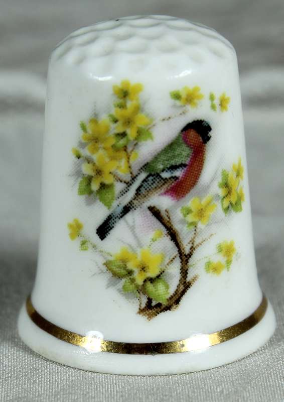 Bone China thimble - Kildsware - Combe Martin Devon