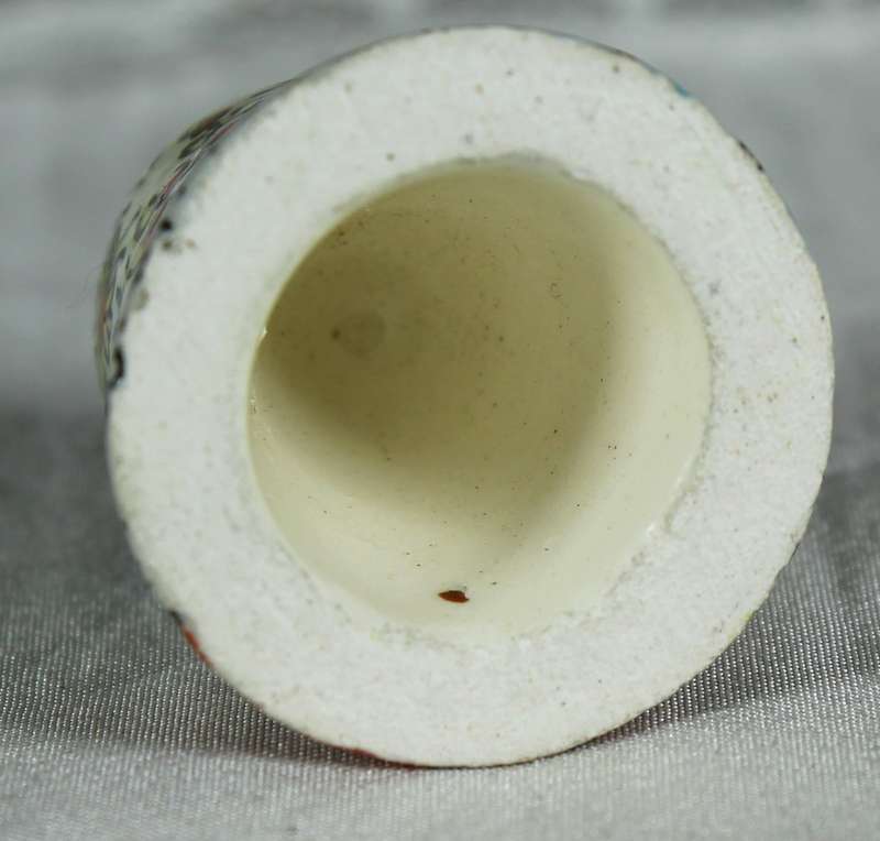 Bone China thimble - hand painted - Turkey