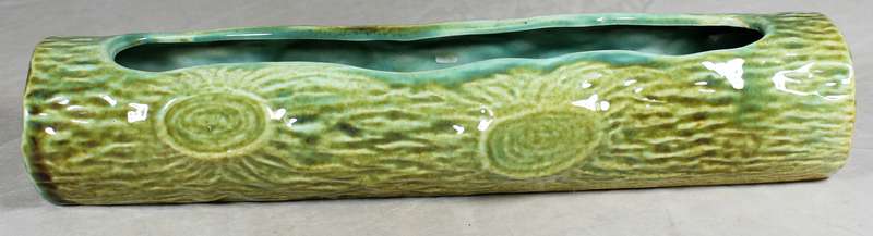 Vintage log vase