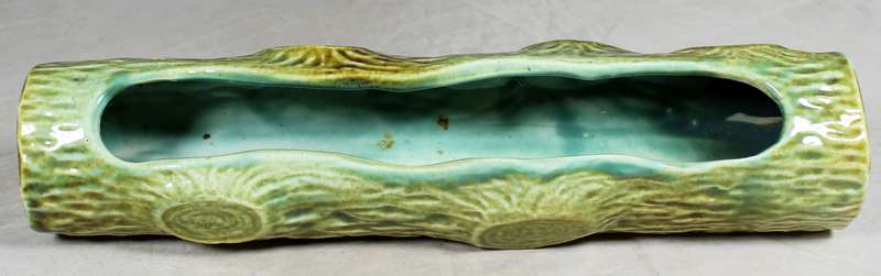 Vintage log vase