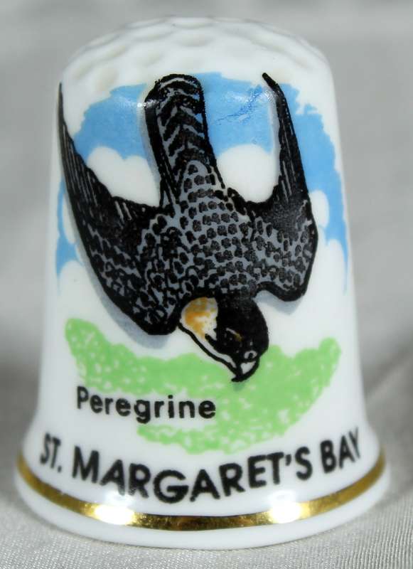 Bone China thimble - Birchcroft - St. Margaret's bay